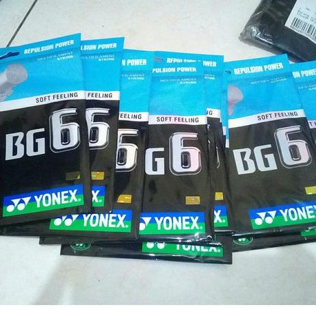SENAR BADMINTON YONEX BG 6 CH ORIGINAL BERGARANSI  L1Z3