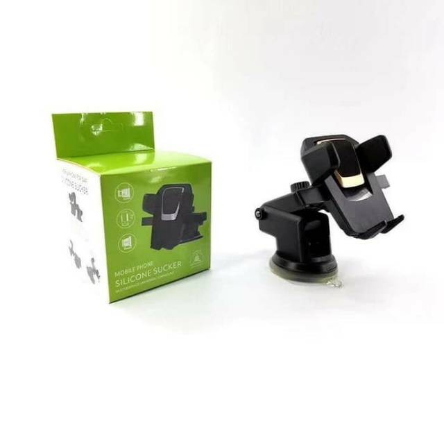 Car Holder Penyangga Handphone HD09 Phone Holder Mobil Universal 360 Degree Rotation