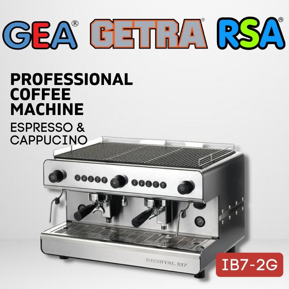 MESIN KOPI ESPRESSO GETRA IB7-2GR IBERITAL COFFEE MACHINE ESPRESSO & CAPUCCINO ORIGINAL
