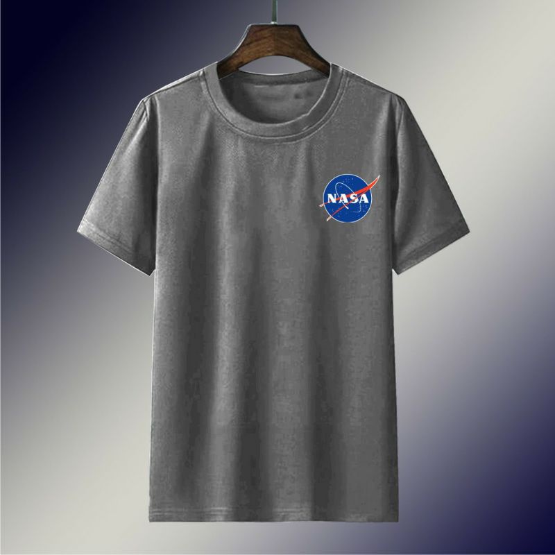 kaos pria distro Nasa Baju pria dan wanita lengan pendek baju atasan cowok dan cewek Tshirt pria wanita dewasa