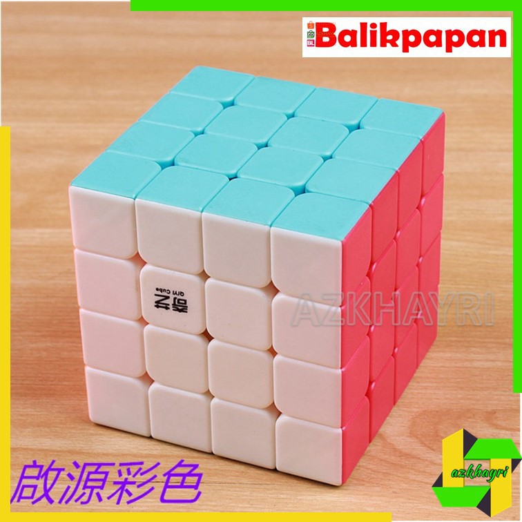 Qiyi Qiyuan 4x4x4 Speed Rubiks Professional Magic Cube Puzzle Twist Toys