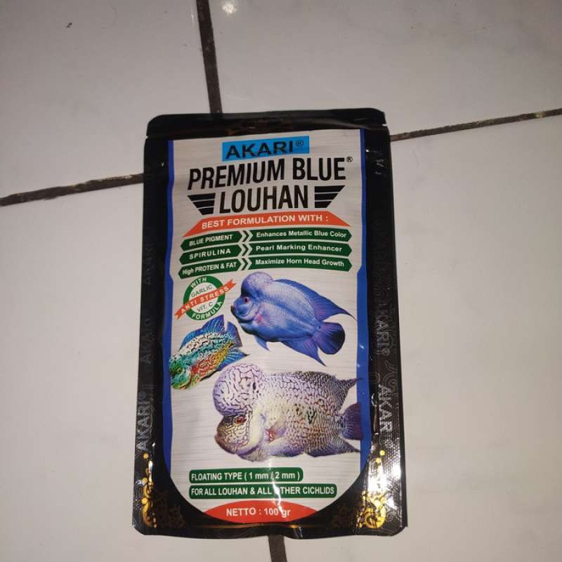 Akari premium blue louhan 2mm 100 gr
