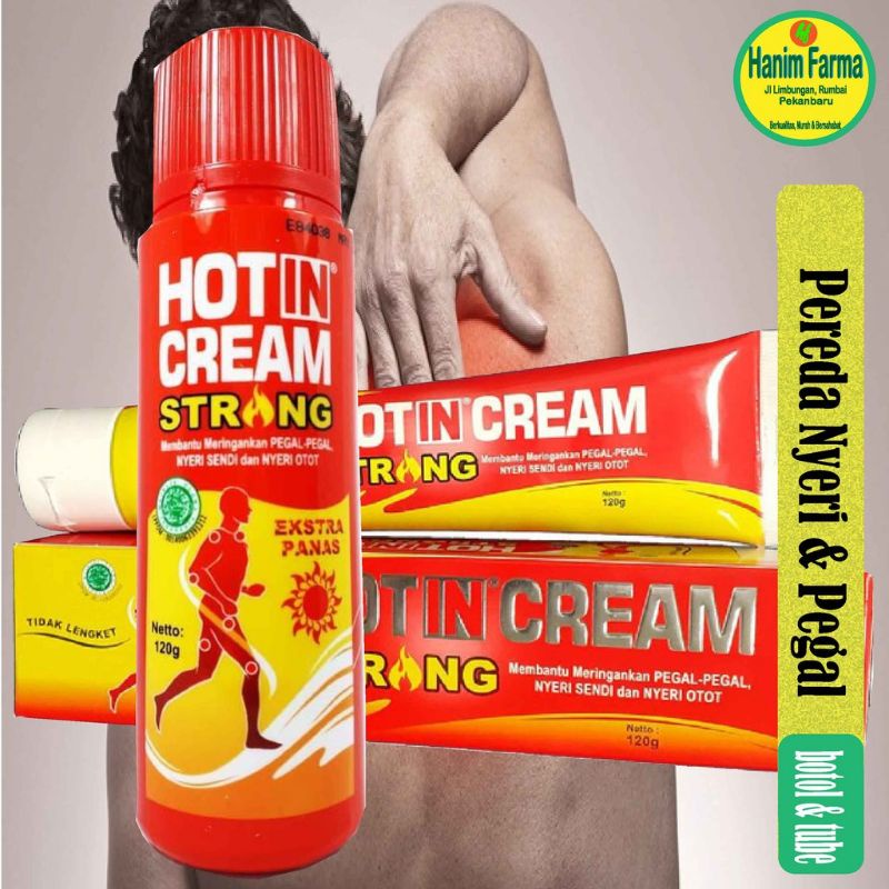 HOT CREM TUBE/BOTOL 120ML-60ML