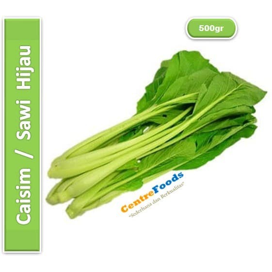 

Sayur Caisim Fresh - Sawi Hijau | 500gr [ Harga Per 0,5 Kg ]