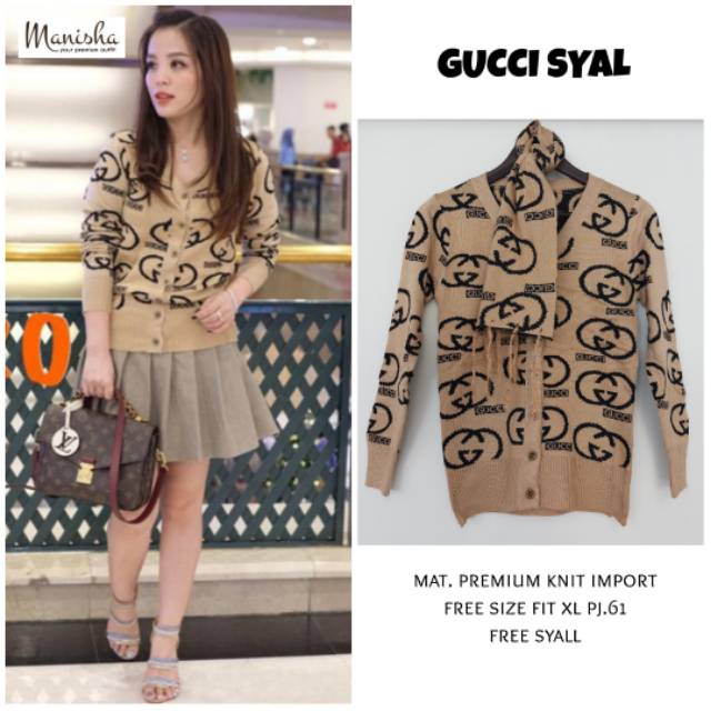 Gucci syal sweater by manisha