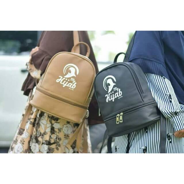 Backpack Muslimah My Hijab Moslem Kids / Tas Ransel Muslimah / Tas Punggung Muslimah