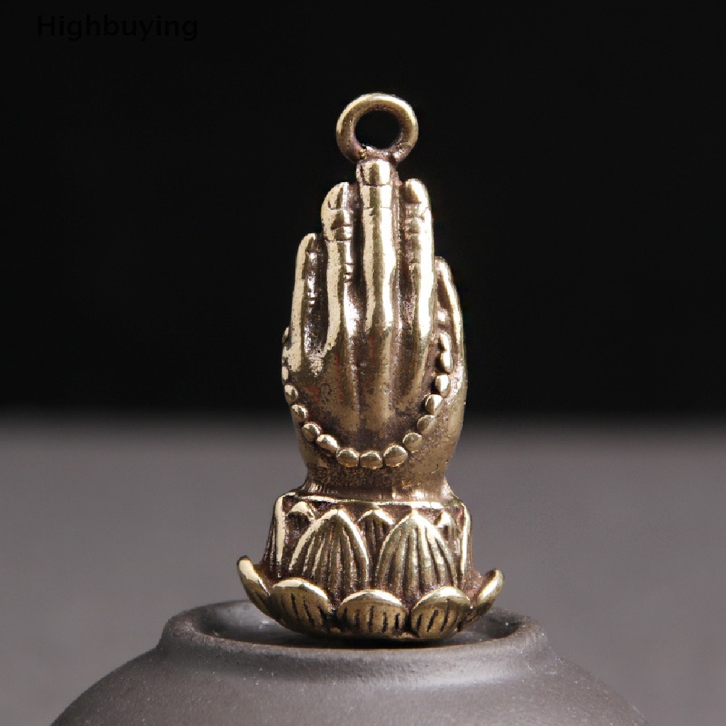 Hbid Liontin Patung Buddha Mini Bahan Kuningan Untuk Dekorasi Meja Glory