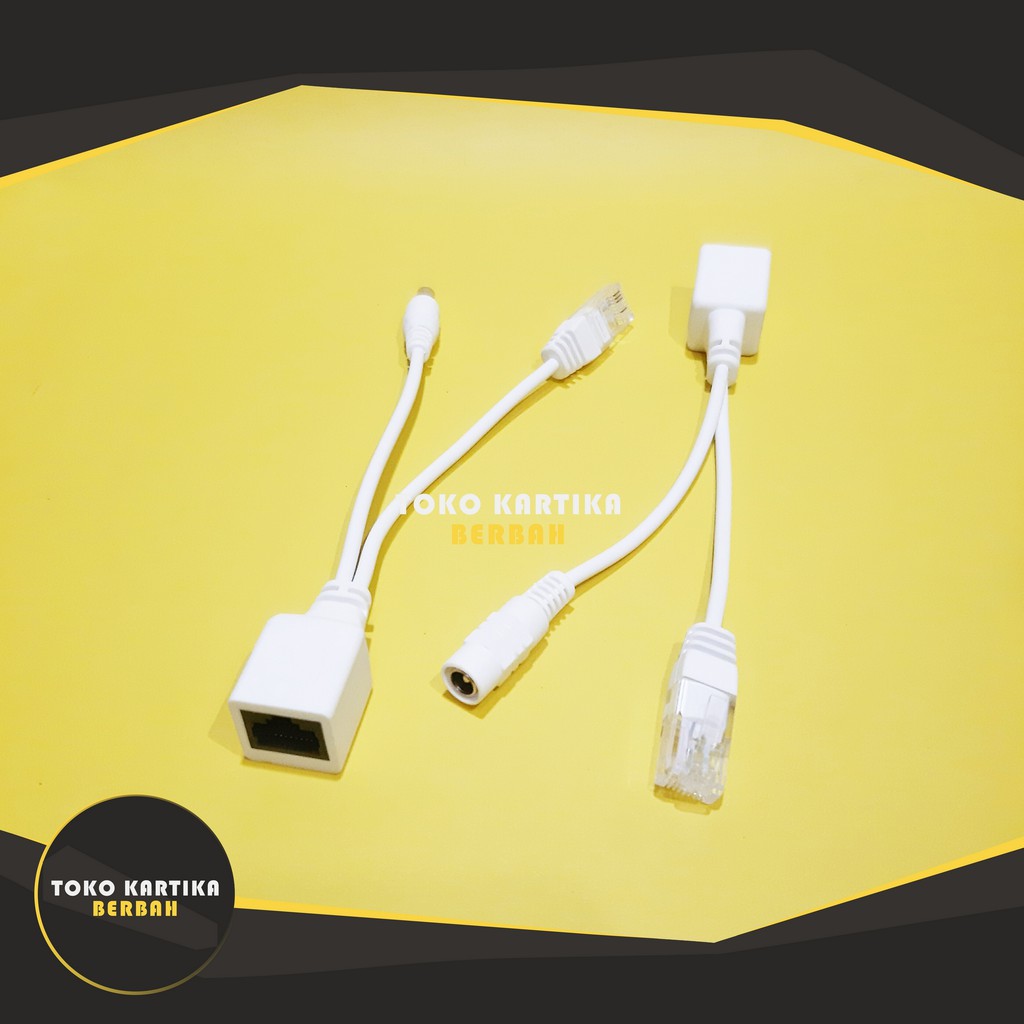 POE INJECTOR POE SPLITTER - 1 SET POE ATAS BAWAH - POE FAST ETHERNET