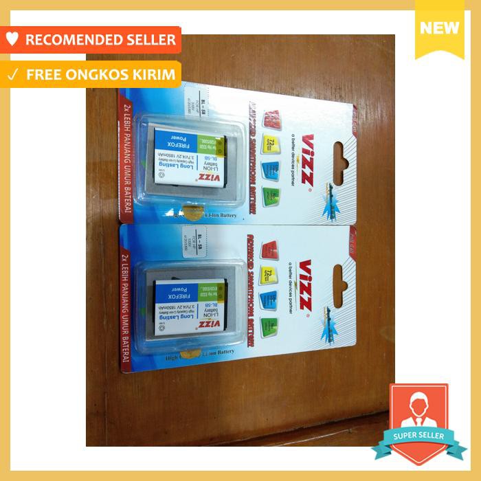 Baterai handphone - batre baterai battery double power vizz nokia bl5b bl 5b bl 5b