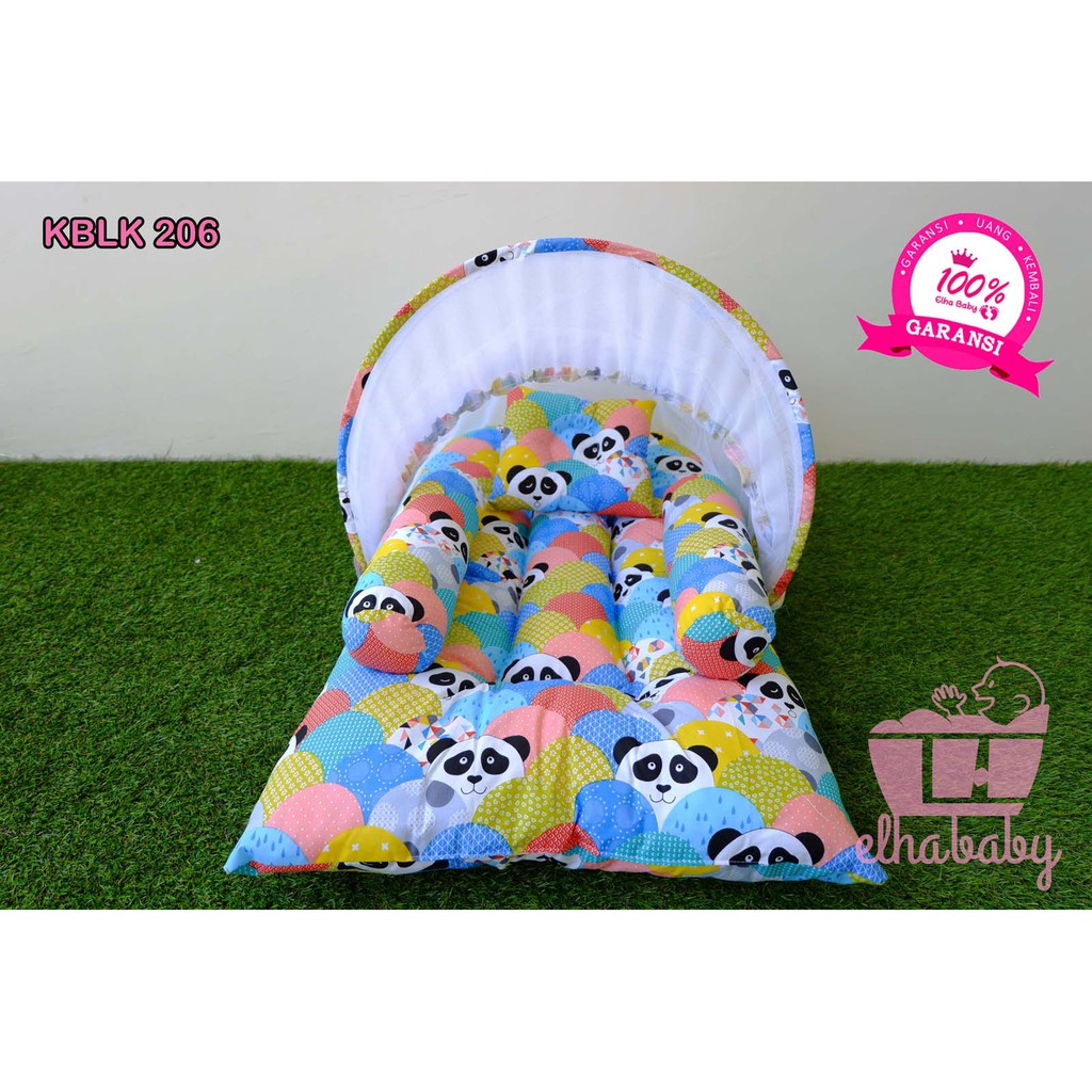 Kasur Bayi Murah | Paket Perlengkapan Baby Baru Lahir Karakter Lucu | Matras Kelambu Anak | Hadiah