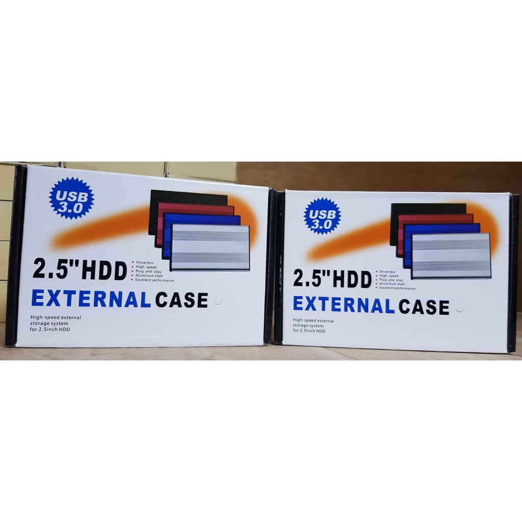 Casing HDD 3.5 sata Eksternal External 3,5 inch case USB 2.0 Aluminium