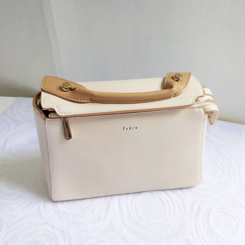 SALE  || TAS WANITA IMPORT PDRO-01 CREAM PEDRO