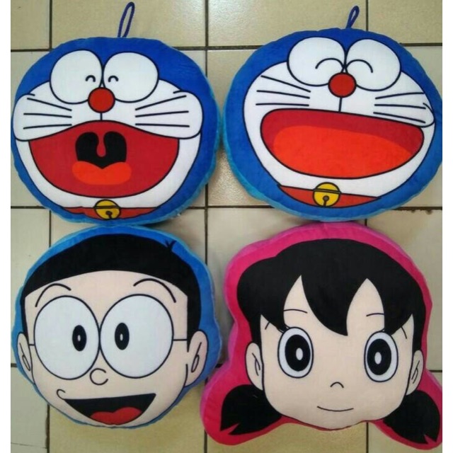 Bantal nobita/shizuka/doraemon