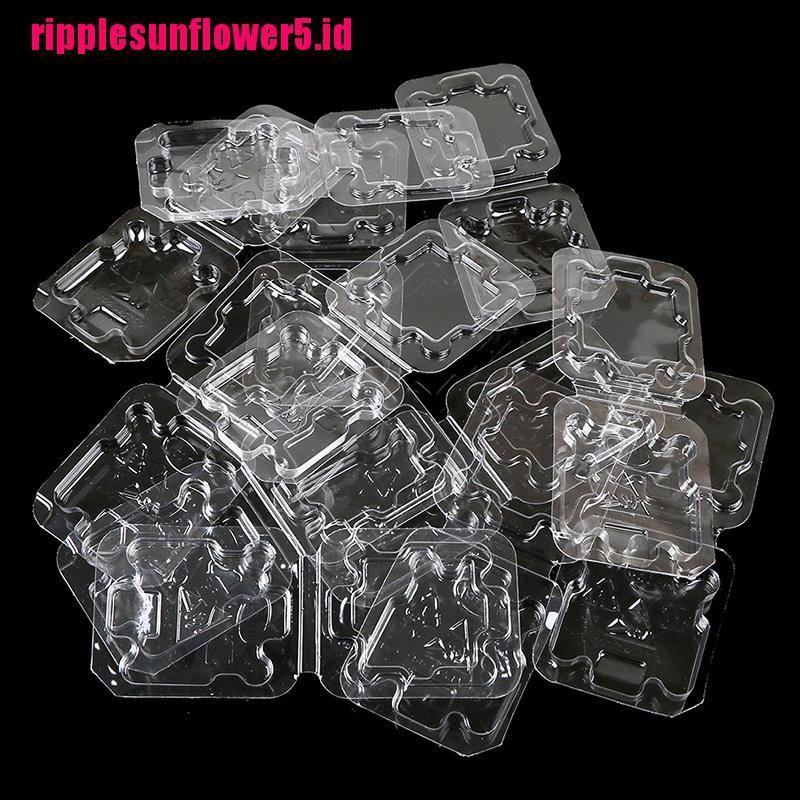 10pcs 775 1150 1156 Kotak case Pelindung Bahan Plastik Untuk socket cpu