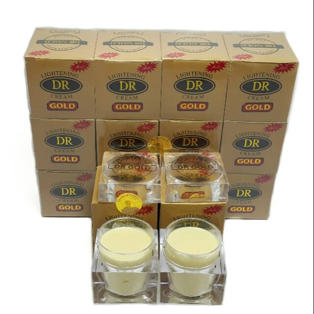 CREAM DR GOLD ORIGINAL BPOM LUSINAN
