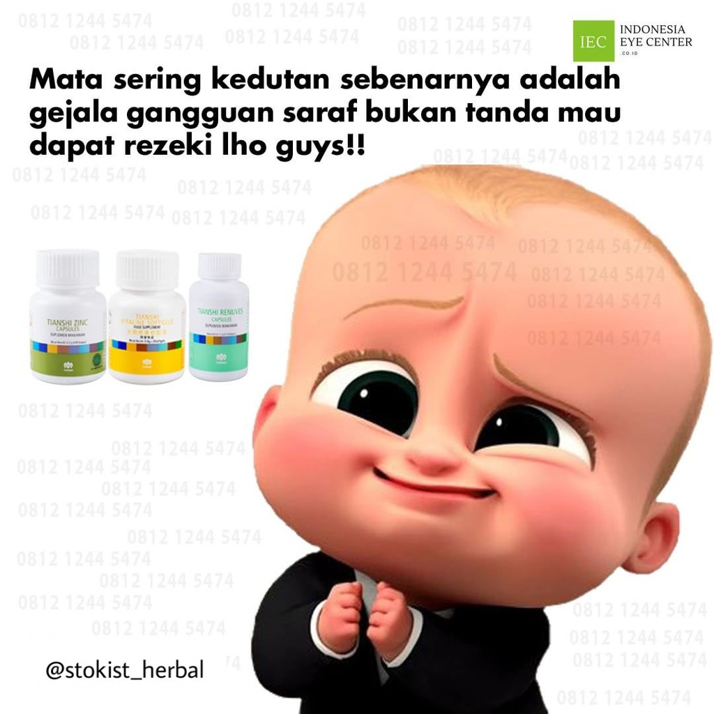 Vitamin Tiens untuk mata/ Terapi mata minus / Mengobati mata minus