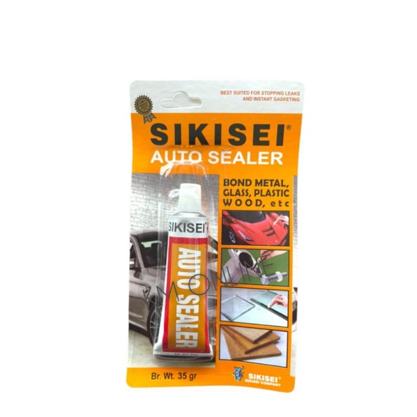 

LEM AUTO SEALER HITAM 35gram MERK SIKISEI HIGH QUALITY