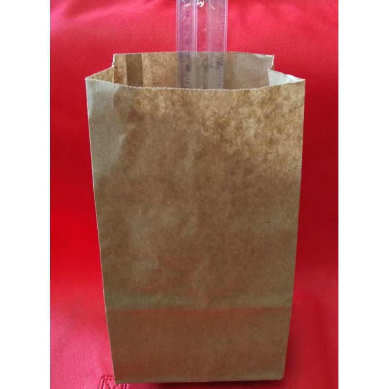 

Paperbag sos bag warna putih dan coklat, kantong bakpao