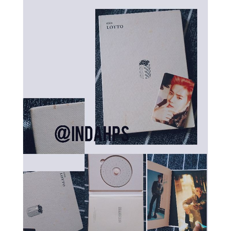 ALBUM EXO LOTTO (SUHO)