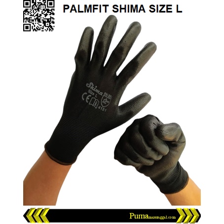 Sarung Tangan PALM FIT BLACK