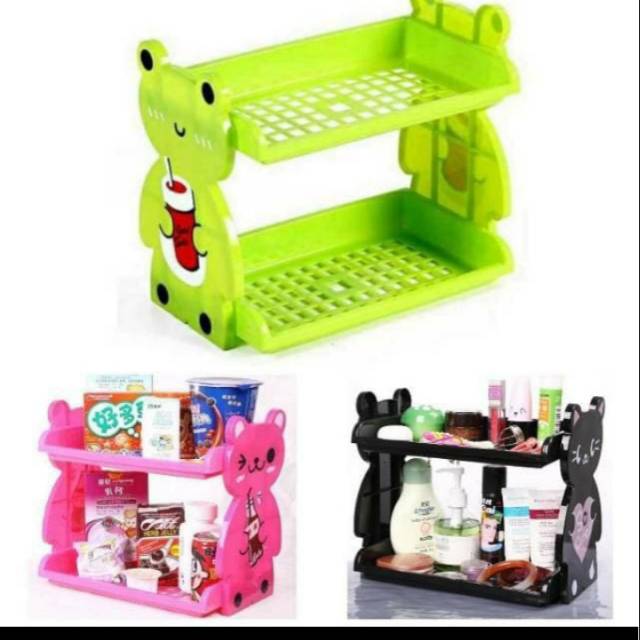Rak plastik susun 2
