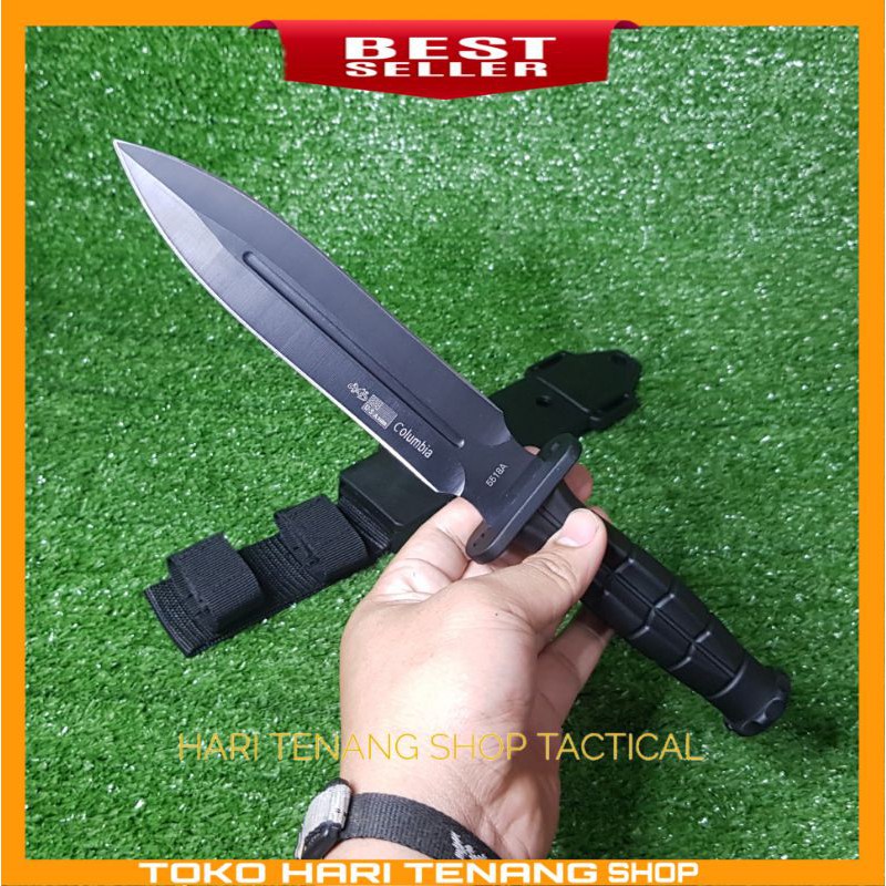 PISAU OUTDOOR PISAU BERBURU SURVIVAL KIT KODE 5518A