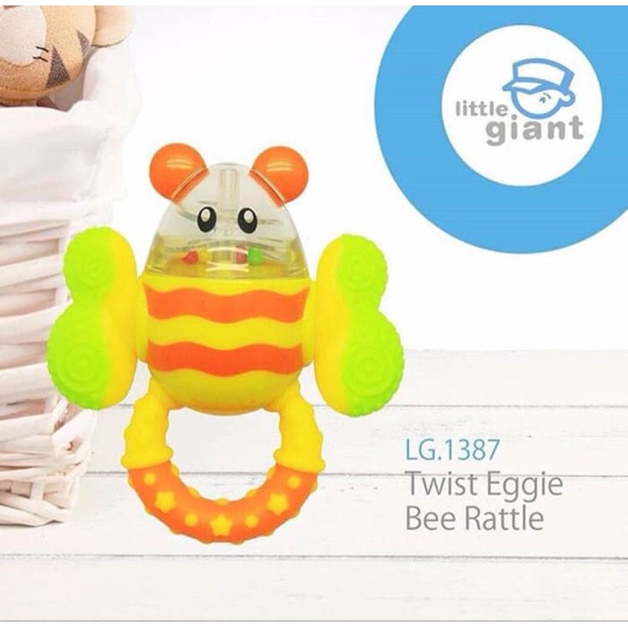 LITTLE GIANT BEE TWIST RATTLE / MAINAN BAYI