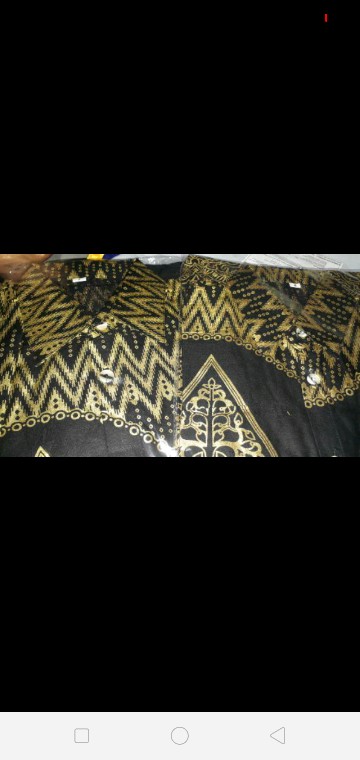 Kemeja Batik Pria Lengan Panjang Baju Kerja Kantor Murah Berkualitas Motif Ukel Lawasan Abu