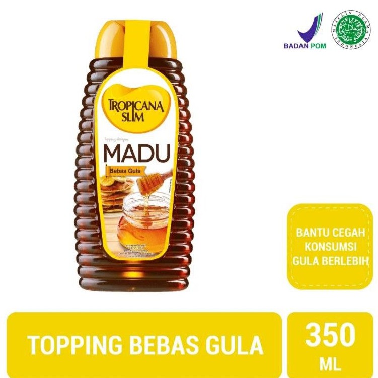 

TROPICANA SLIM MADU 350ML / HONEY SUGAR FREE TOPPING BEBAS GULA