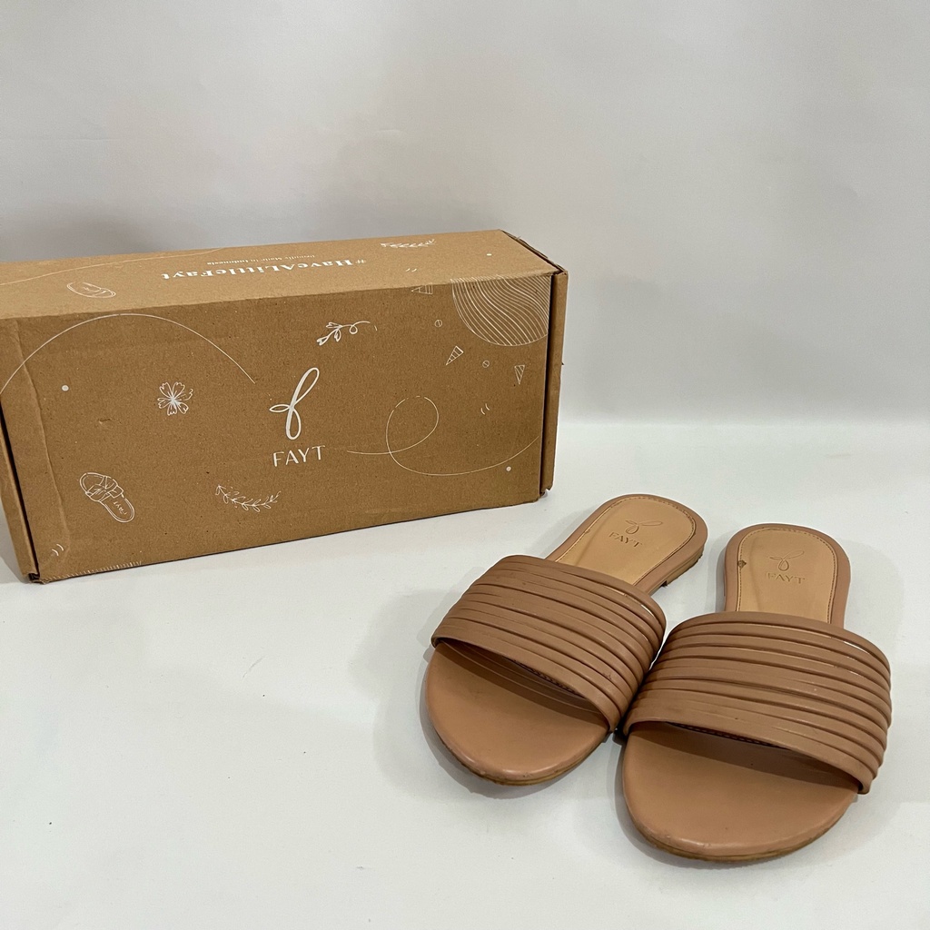 [PRELOVED] Sendal Fayt Ava Mocca