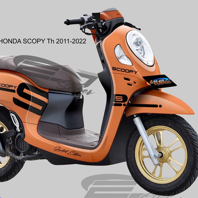 DECAL STICKER SCOOPY 2021 2022 FULL BODY / STIKER SCOOPY WARNA CANTIK / DECAL SCOOPY TERBARU