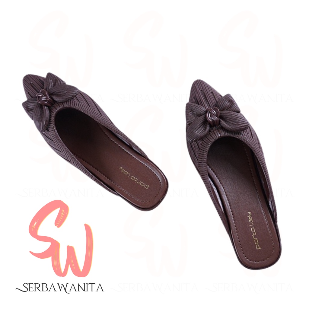 Selop Wedges Wanita Korea Jelly Pita Terbaru Porto DTA-1