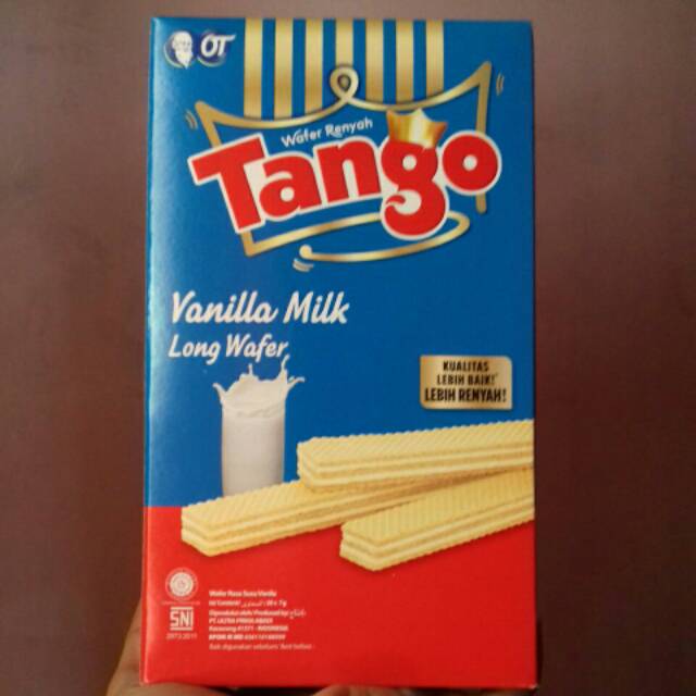 TANGO LONG WAFER VANILLA MILK (20pcs × 7gr)