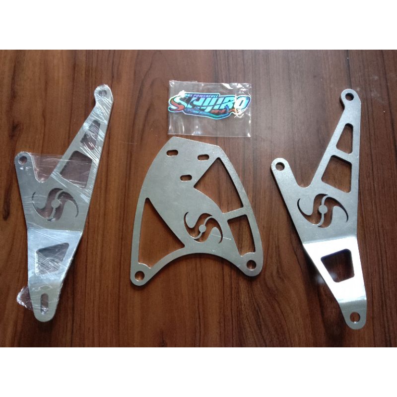 BRACKET KNALPOT Vespa Matic for Semua TYPE KENALPOT SHIJIRO RACING
