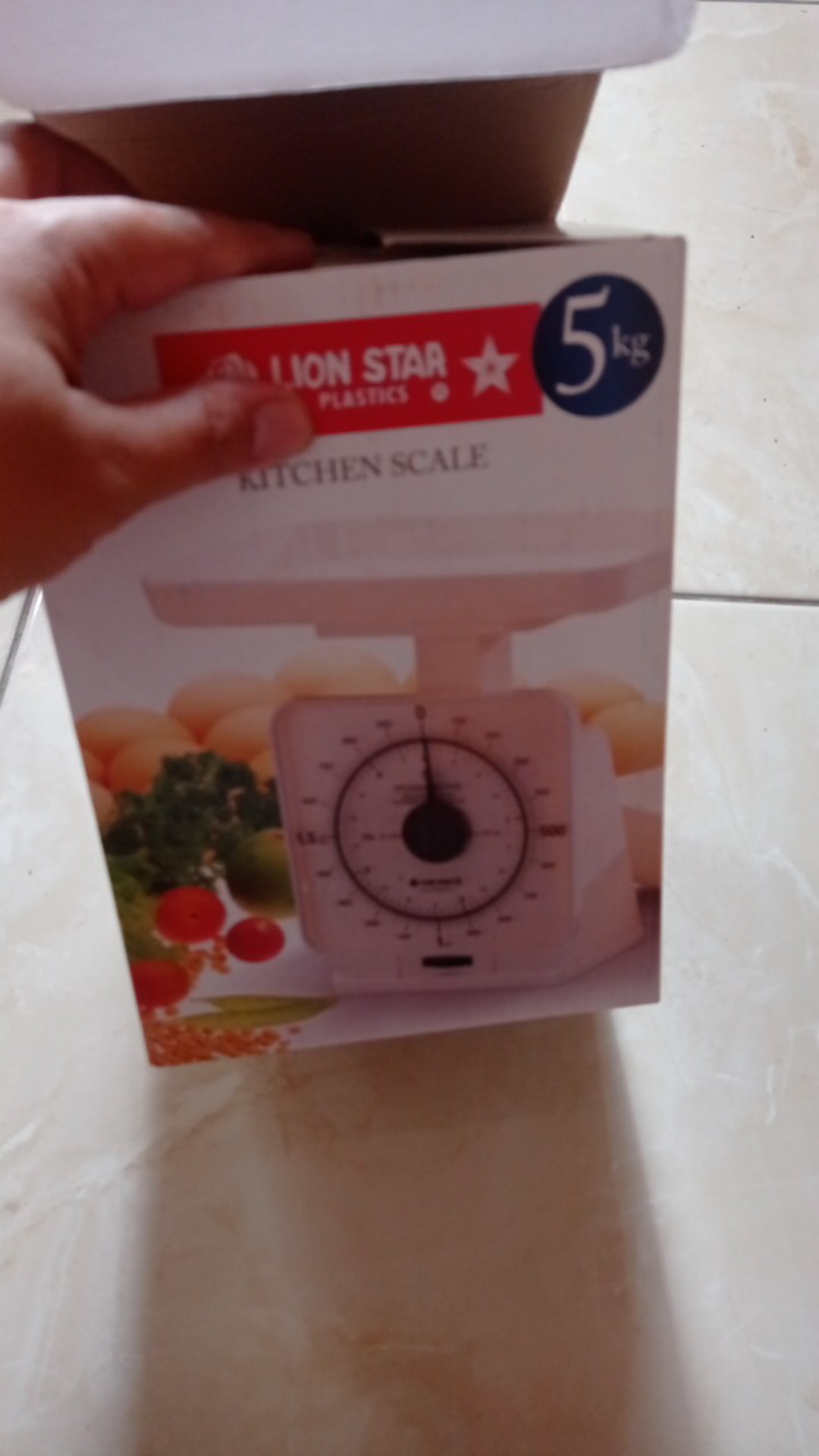 Timbangan Dapur / Timbangan Jarum / Kitchen Scale Lion Star 5 Kg