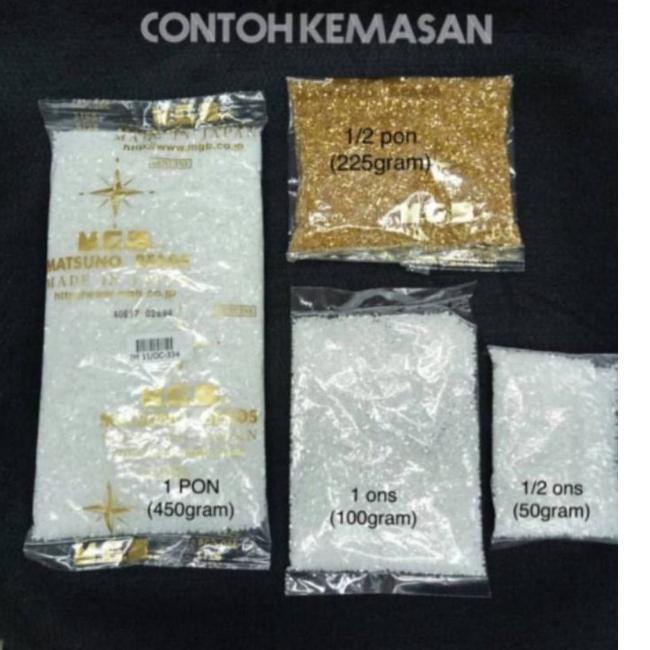 ☆ 50 gram payet jepang MGB seri 8 ۩