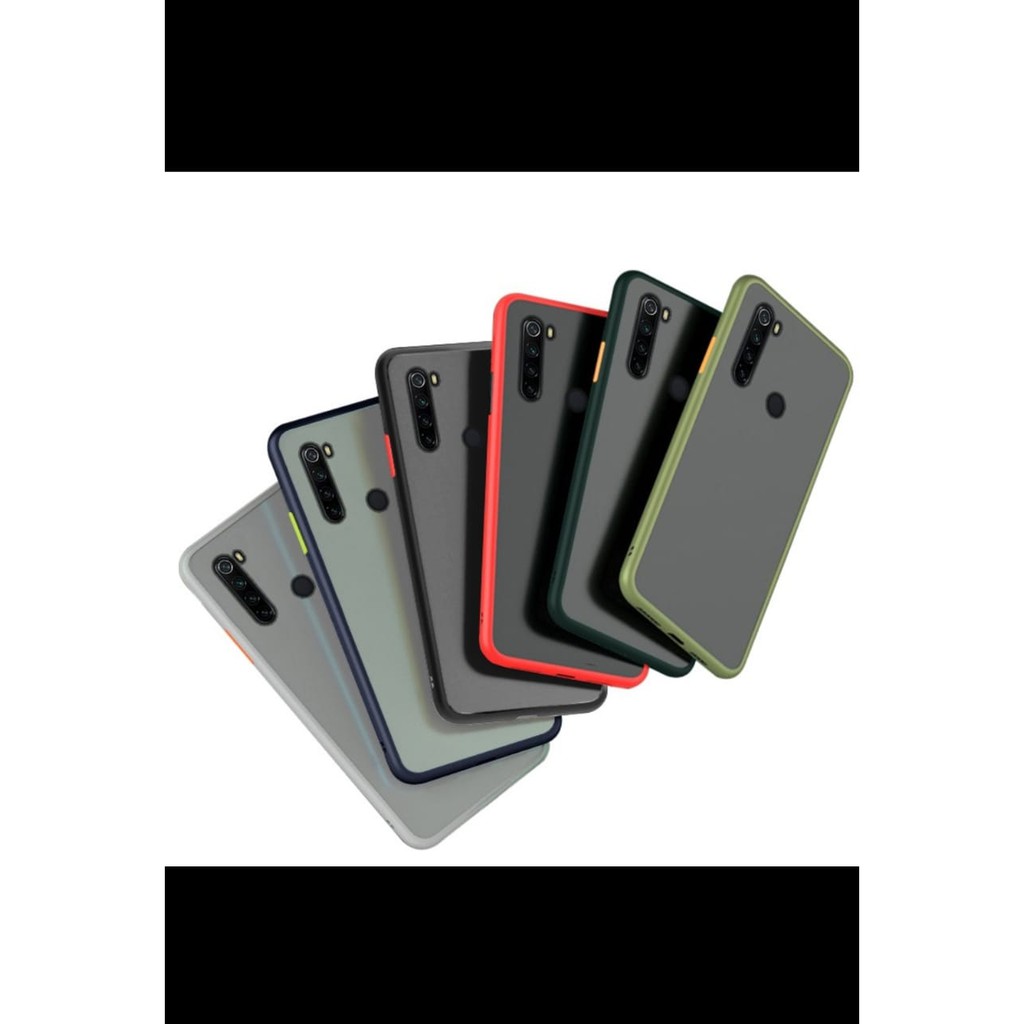 Hard case Samsung Galaxy A01 /Samsung Galaxy M21 Bumper Candy Dove Transparan Slim Fuze Macaron