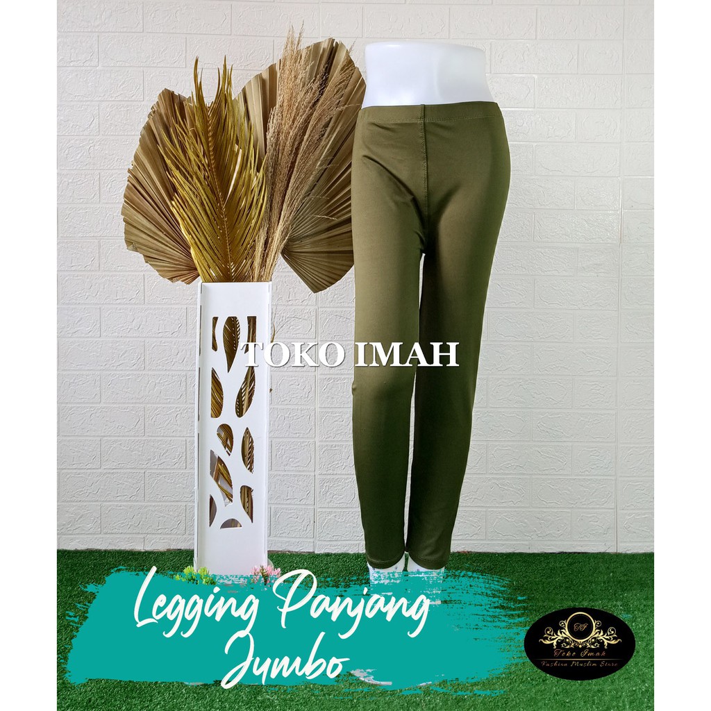 LEGGING PANJANG JUMBO BB 65-90 KG /LEGGING BAHAN PREMIUM SPANDEK HALUS XXL BISA COD