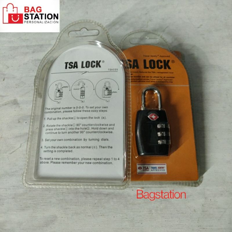 TSA LOCK INTENATIONAL ORIGINAL ASLI IMPORT KUNCI GEMBOK CABIN KOPER KOMBINASI NOMOR ANGKA TSA