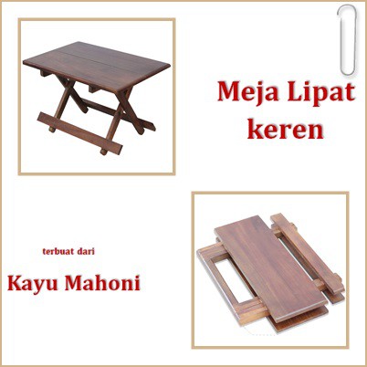 Meja Lipat Kayu Meja Belajar Meja kecil Meja anak Meja Lipat Kayu Meja Belajar Meja kecil Meja anak