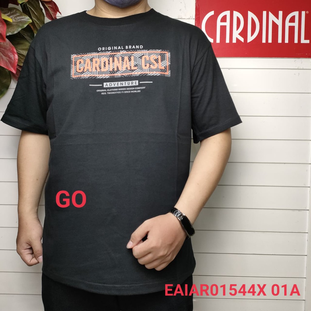 gof KCI CARDINAL KAOS T-Shirt COWOK REGULER  Baju Cowok Kaos Cardinal