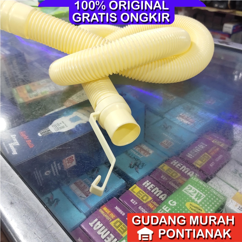 SELANG SPIRAL MESIN CUCI 2 TABUNG UMUM / SLANG PEMBUANGAN AIR / BUANGAN MULTI UNIVERSAL ORIGINAL