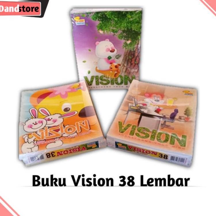 

Sudah READY.. Buku Vision 38 Lembar Murah - Dandstore.id Pasuruan