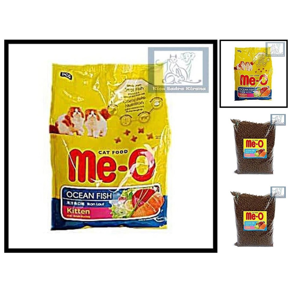 makanan pakan anak kucing meo / me o kitten repack 1kg kiten murah