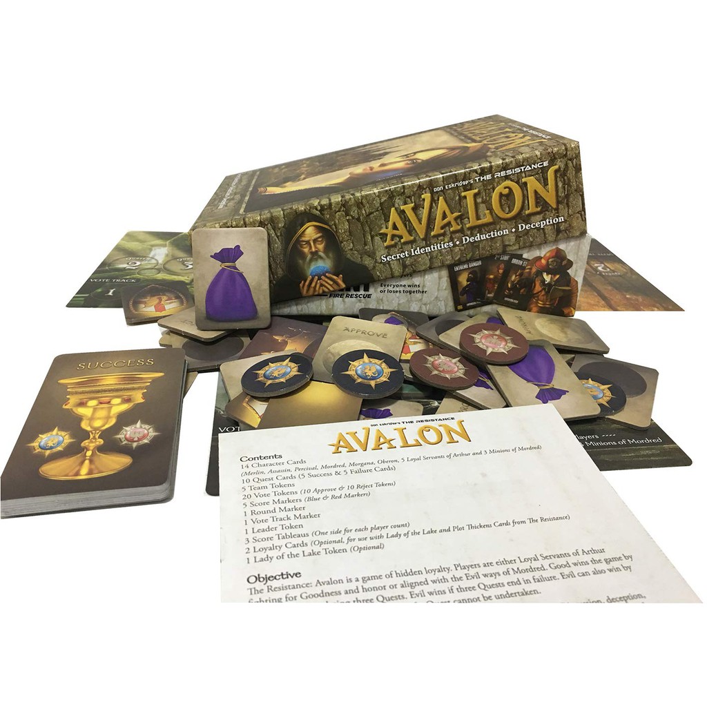 Mainan Board Game Avalon Tahan Lama