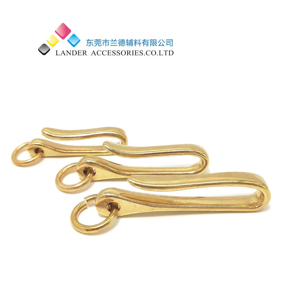 Cantelan Pengait Dompet Solid Brass Snaphook Fish Hook LANDER / Hook / H-4057