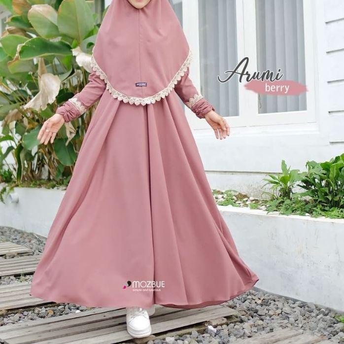 DISKON  9.9 ARUMI SYARI GAMIS SYARI UKURAN M L XL XXL XXXL 4XL GAMIS JUMBO GAMIS BUSUI GAMIS KEKINIA