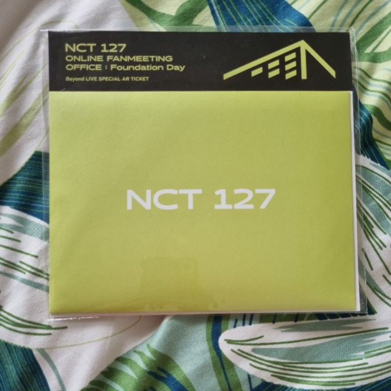 ar ticket nct 127 jaehyun online fanmeeting office : fiundation day beyond live