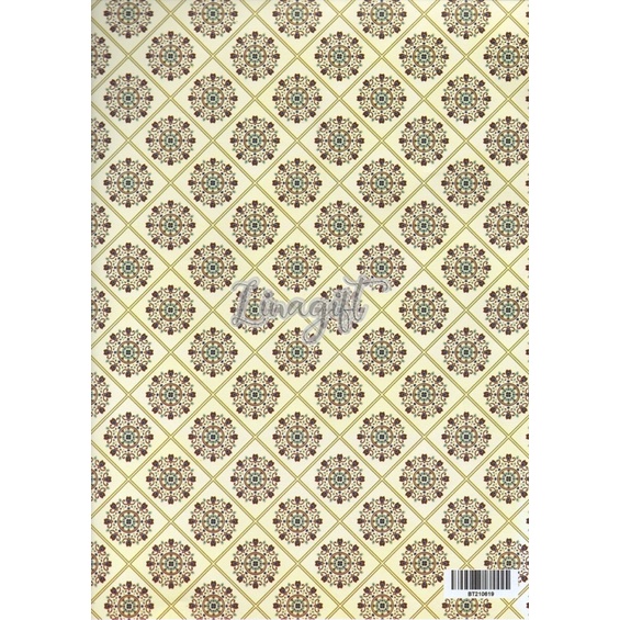 ( 5 Lembar ) KERTAS KADO VL CLASSIC AESTHATIC - GIFT WRAPPING PAPER BATIK VINTAGE COLORS