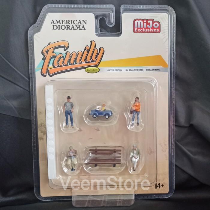 Figure 1:64 American Diorama Family Mijo [diecast]